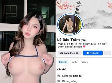Địt em Lê Bảo Trâm chịu không nổi